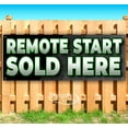 thumbnail image 1 of Remote Start Sold Here 13 oz Vinyl Banner With Metal Grommets, 1 of 4