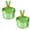 Green, variant on ANXPTIME Rabbit Ears Themed Drain Strainer For Sink Hair And Food Waste Catcher Traps