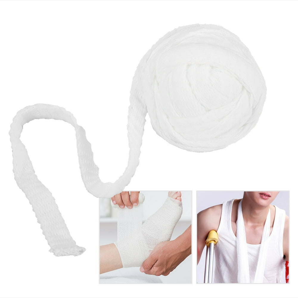 FAGINEY Breathable Tubular Gauze Stretch Bandage Firstaid Dressing