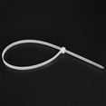 thumbnail image 3 of 500mm x 4mm White Cable Zip Ties Self-Locking Nylon Tie Wraps 100 Pack, 3 of 5