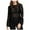 black, variant on Rachel Roy Womens Vivian Pullover Blouse, Black, X-Small