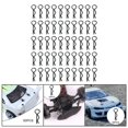 thumbnail image 1 of mmirethe Premium R Shape RC Carrossier Clips Performance pour 1/10 RC Voiture de Course Accessoires Noir Longueur 24mm 5Set, 1 of 6