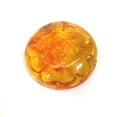 thumbnail image 4 of Pre-Owned Chanel Brand accessories circle type Brooch Orange (Good), 4 of 10