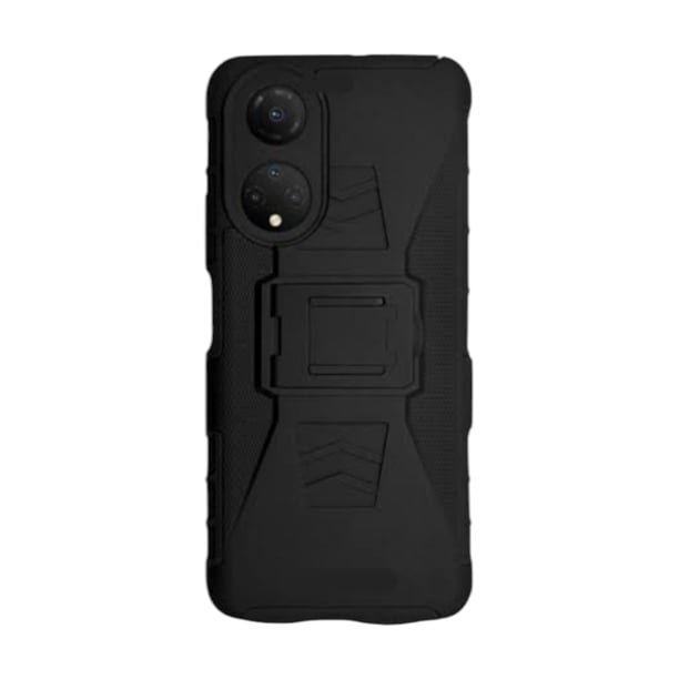Funda Uso Rudo Clip 360 Para Honor X7 Más 2 Micas De Cristal