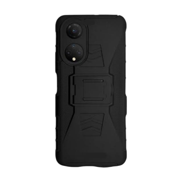 Funda Uso Rudo Clip 360 Para Honor X7 Más 2 Micas De Cristal
