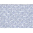 thumbnail image 2 of Zelouf Stella All Over Eyelet Embroidery Stripe  , Sewing, DIY, Crafts Fabric by the Yard, Blue/white, 1 Yard, 2 of 2