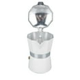 thumbnail image 1 of Pour Over Drip Pot, Stainless Steel Stovetop Coffee Maker Coffee Maker  300ml Capacity High Temperature Resisitance For Family Office Travel Camp 6 Cups, 1 of 8