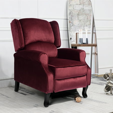 recliner boyland manual furniture flamingo gold recliners relaxing padded comfortable sofa soft fabric bedroom living wayfair