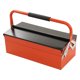 thumbnail image 2 of Caja de almacenamiento de herramientas portátil, caja de herramientas voladiza de metal Caja de herramientas voladiza de metal Caja de herramientas voladiza rodante Aspecto llamativo VoborMX herramienta, 2 of 8