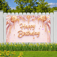 thumbnail image 6 of Colorful Design Birthday Banner Decorative Design Happy Birthday Banner Diamond Decor Birthday Celebration for Birthday Party Kids Party Indoor Decoration, 6 of 8