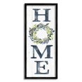 thumbnail image 2 of Stupell Industries HOME Sign Garland Twig Plant Leaves ,10 x 24, Design by Kristen Brockmon, 2 of 5