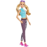 Barbie Fashionistas Doll 158, Long Blonde Pigtails Wearing Teal Sport Top