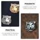 thumbnail image 5 of Tigre en forma de broche Rhinestone con incrustaciones con incrustaciones Brooch Moda de moda accesorio, 5 of 5