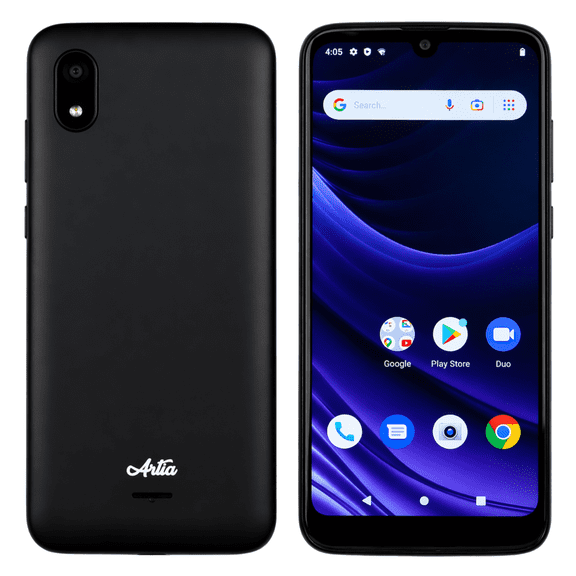 Restored ANS ANS Artia P600 6.0" 4G LTE 2 GB RAM 32 GB Storage 1.5 GHz Processor Android Smartphone, Black