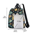 thumbnail image 3 of FORMRS Women's Travel Backpack Purse Anti-Theft Hidden Pockets Casual Shoulder Bag, Brown Mystical Owls, 3 of 7