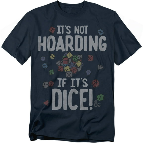 Dungeons And Dragons T-Shirt It'S Not Hoarding Unisex Graphic Tee for Men & Women