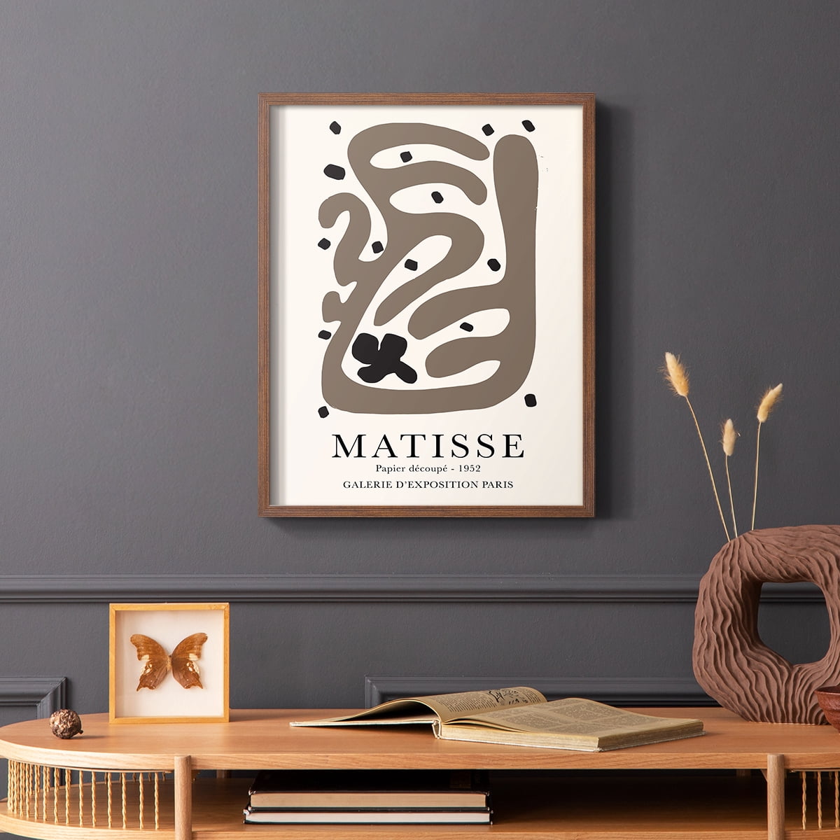 Matisse CCXX in Solid Wood 11 x 14 Framed Print
