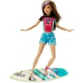thumbnail image 3 of Barbie Dreamhouse Adventures Skipper Surf Doll, Approx. 11-Inch In Surfing Fashion, With Accessories, 3 of 6