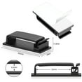 thumbnail image 2 of Hongchun 4 Pieces Mini Outdoor Cable Clips with Adhesive Tape Self Adhesive Cable Clips Decoration Light Clips Cable Holder Clip, 2 of 4