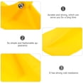 thumbnail image 3 of KAKOWELY 1ensemble Planche à Roulettes Jaune avec Équipement de Ski Plastique Durable pour Extérieur, 3 of 8