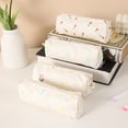 thumbnail image 7 of kladzum Pencil Case Floral Pencil Pouch, Zipper Pencil Bags, Portable Stationery Organizer Desktop Student Stationery Storage Bag Office Travel Cosmetic Bag, 7 of 7