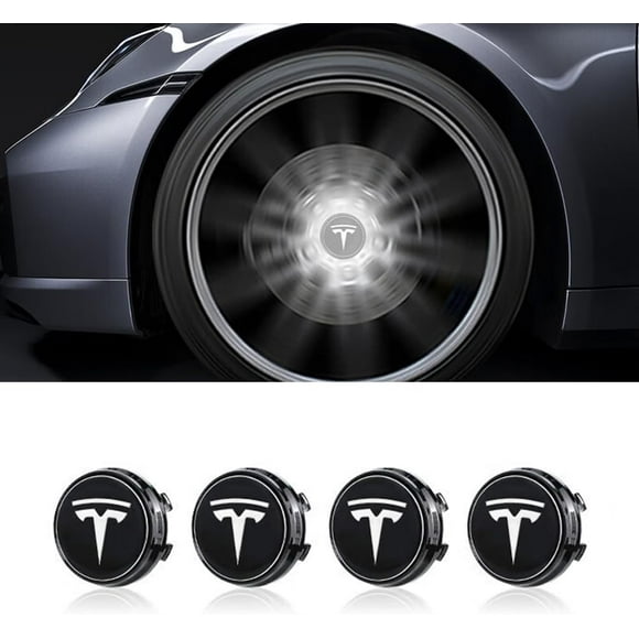 Luminous Magnetic Levitation Lighted Bright Illuminated Lit Wheel Hub Cover Hubcaps Center Caps for Tesla Model 3 Y S X