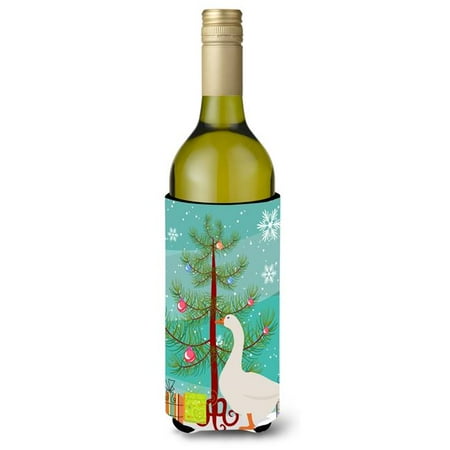 

Embden Goose Christmas Wine Bottle Beverge Insulator Hugger