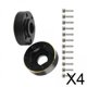 thumbnail image 1 of Buje Hexagonal Baoblaze 4 Ruedas 1,9 2,2 Accesorios de Coche Control Remoto 6MM, 1 of 8