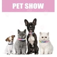 thumbnail image 3 of Breakaway Cat Collars with Bell,Adjustable Safe Kitten Collar,Cat Collars for Girl Cats with Rhinestone Soft Velvet, 3 of 7