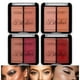 thumbnail image 5 of Xihbxyly Rubor Mate de Alto Brillo Rouge-Border Nude Makeup Repair Powder The Complexion Blush, 5 of 7
