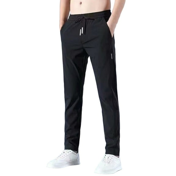 JIUKE Mens Pants Active Athletic Workout Jogger Sweatpants with Pockets and Drawstring Size M-5XL