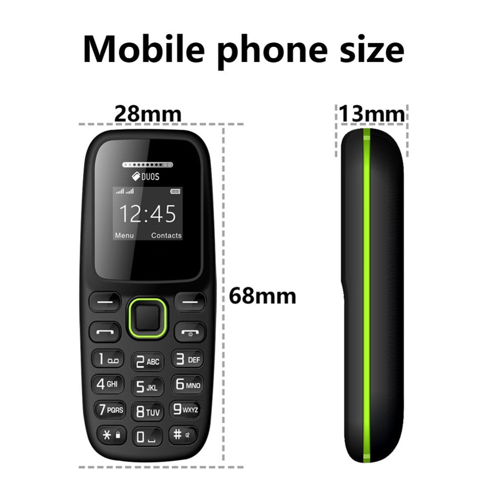 EIMELI M310 32MB Cellphone (Unlocked) with Accessories Included  White