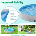 thumbnail image 2 of Yaheetech Portable Pet Swimming Pool Bath Tub for Dogs and Cats, 4XL, Gray, 2 of 7
