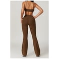 thumbnail image 2 of Conjuntos de entrenamiento for mujer, 2 piezas, sujetador deportivo, camiseta sin mangas, polainas de cintura alta, gimnasio, yoga, ropa activa, camiseta de entrenamiento for mujer, 2 of 7