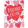 Lovin Hearts Valentine Invitations, 8-Count