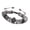 ZJ6569, variant on Stone Bracelet Helmets Beads Bracelet Men Bracelet Adjustable Woven Bracelet Zircon Texture for Cosplay