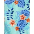 thumbnail image 3 of The Children’s Place Cross-Back One Piece Swimsuit, Female, Size S (5-6), Tropical Aqua, 3 of 3
