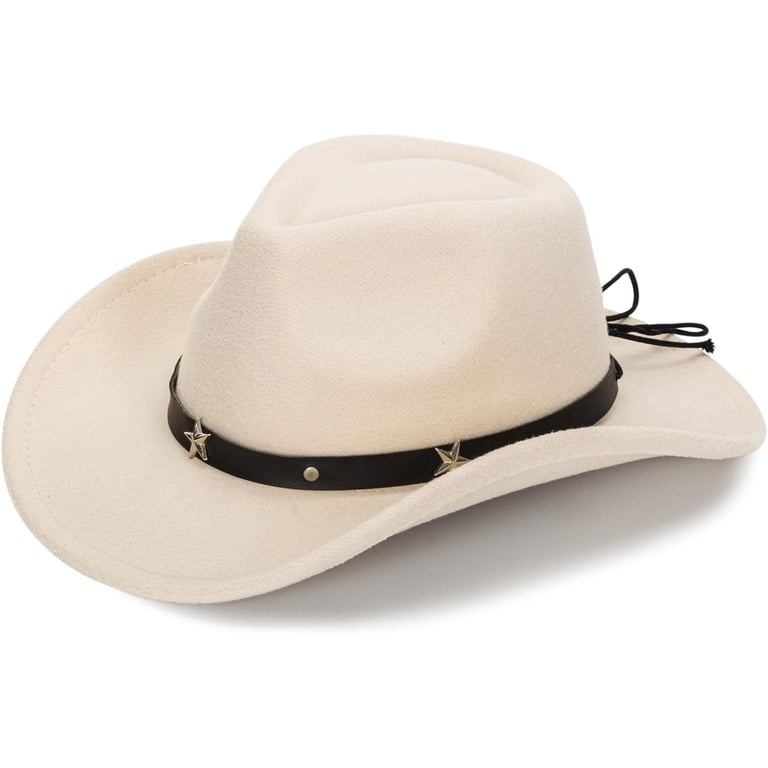 Western Outback Felt Cowboy Hat for Women Cowgirls Fedora  display picture 3