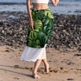 thumbnail image 6 of Tropical Plants Chic Chiffon Women's Beach Dress and Skirt Set for Sunny Days, 6 of 6