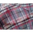 thumbnail image 4 of oneOone Silk Tabby Grayish Blue Fabric Madras Check Fabric For Sewing Printed Craft Fabric By The Yard 42 Inches Wide, 4 of 4