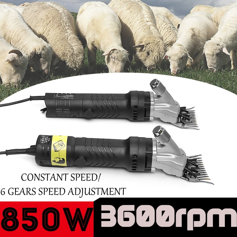 850W 110V Farm Electric Goat Clippers Sheep Shears Animal Dog Hair Fur