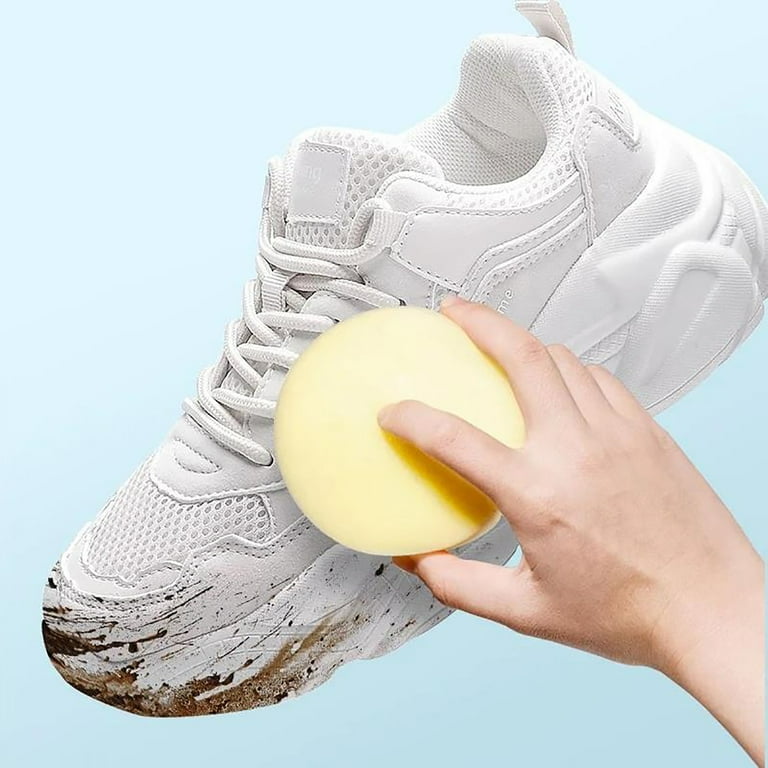 Multi-functional Shoes Cleaner Sponge White Shoes Stains Remover Sports  Shoe Cleaner Paste Cream for Home Clean Canvas