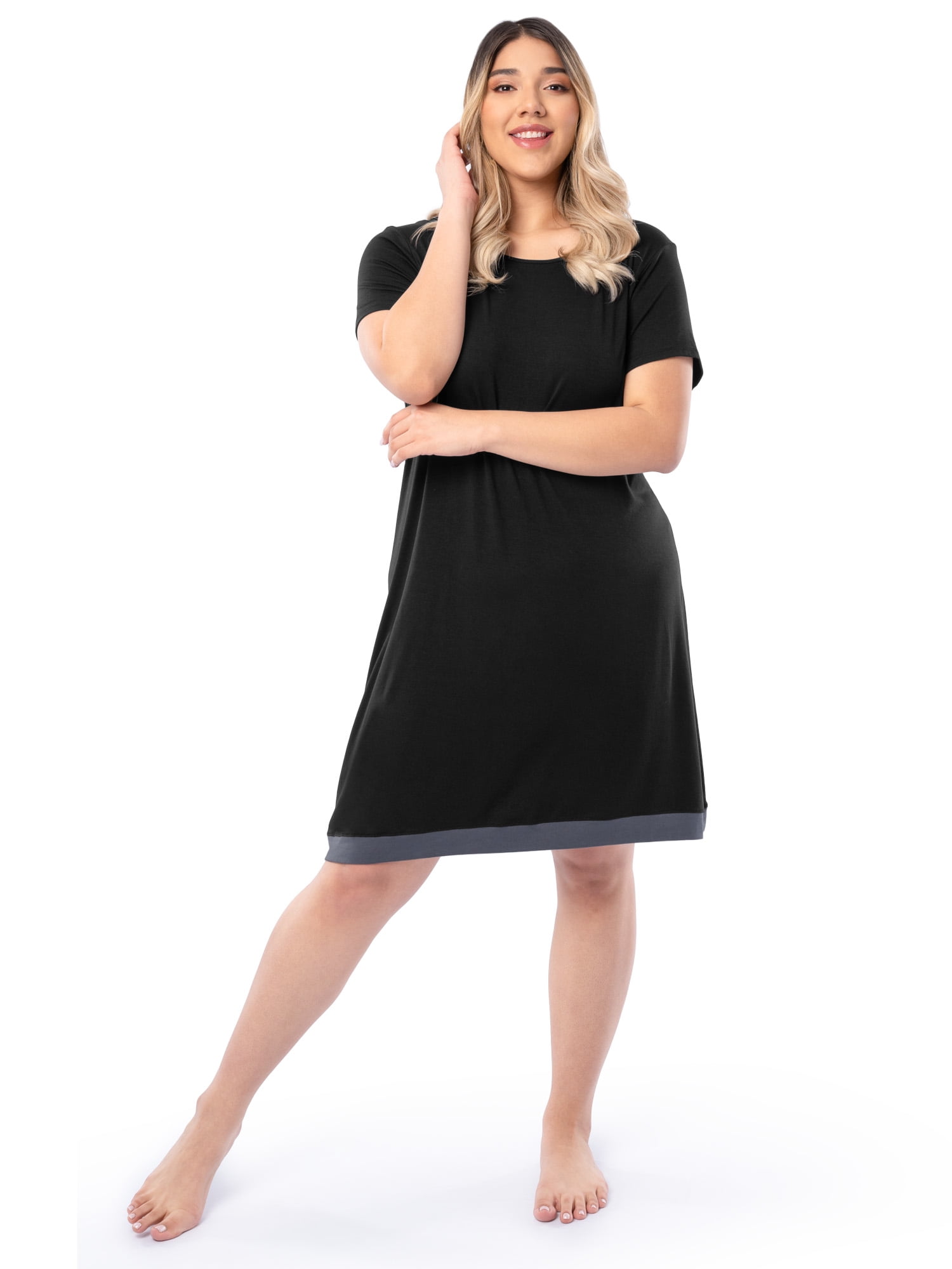 Fruit of the Loom Women's Soft and Breathable Pajama Sleepshirt, Sizes S-5X