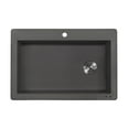 thumbnail image 7 of Ruvati RVG1033GR 33 x 22 inch epiGranite Granite Kitchen Sink - Urban Gray, 7 of 7