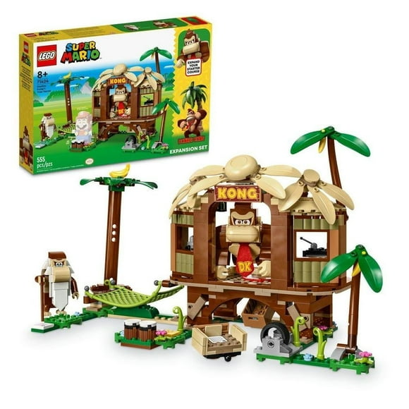 Set LEGO Super Mario Expansion Casa del arbol de Donkey Kong 71424