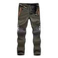 thumbnail image 4 of Pantalones Pantalones De Ciclismo Forrados Resistentes Al Agua Para Hombres Ejército Verde XXL Sunnimix Pantalones de los hombres, 4 of 7