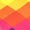 Colorful, variant on BLISSFUL STEP Women's Colorful Printed Hollow-out Platform Peep-Toe Slip Sandals Rainbow 5