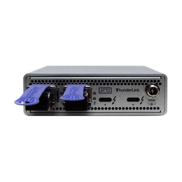 ATTO ThunderLink N3 3102 - Network adapter - Thunderbolt 3 - 10 Gigabit SFP+ x 2 - TAA Compliant