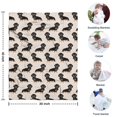 thumbnail image 4 of Cute Dachshund Blanket,Comfortable Soft Flannel Throw Blanket,All Season,Warm Lightweight Blankets for Sofa Bed Couch Living Room Chair,30"x40", 4 of 4
