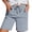 Gray, variant on SEMPAI Women Shorts for Seniors Summer 2026 Casual Womens Bermuda Shorts Knee Length High Waisted Drawstring Lounge Wear